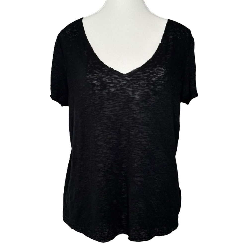 ▪️|EUC| URBAN OUTFITTERS Project Social T Textured Knit V Neck Tee